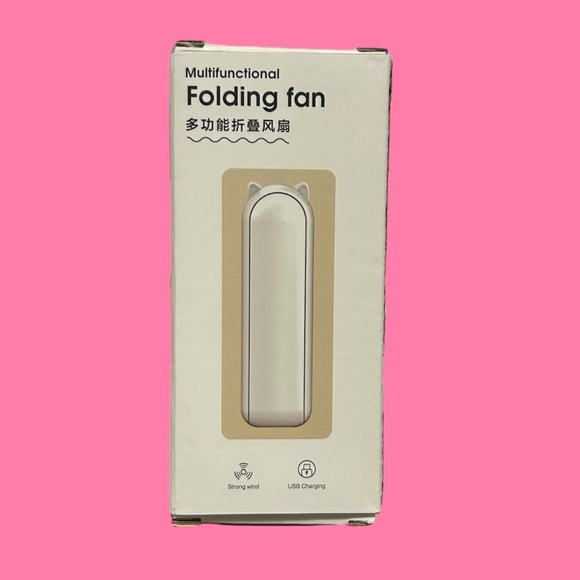 Mini Portable Handheld Foldable Fan - Picture 1 of 7